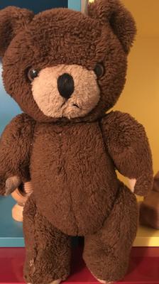 old brown teddy bear