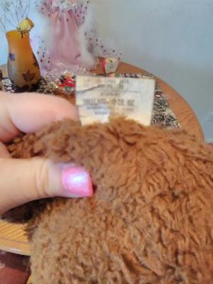 teddy bear label